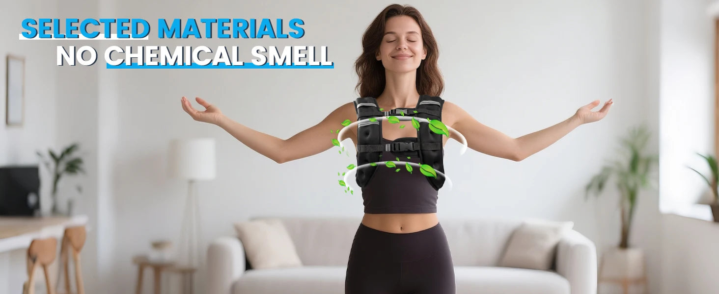 Weighted Vest，Men 6 Pound/8 Pound/12 Pound/16 Pound/20 Pound/30 Pound，Women with reflective stripes，Adjustable Weighted Vest，Sui