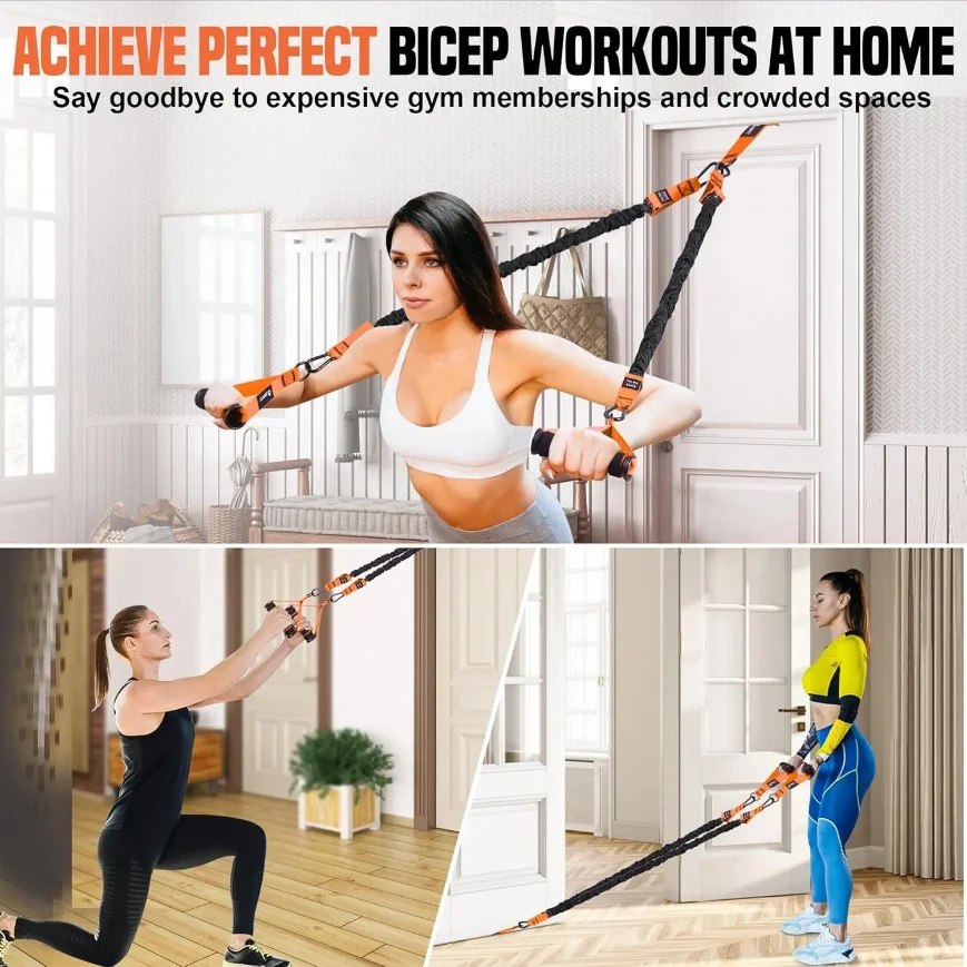 Pull Up Assistance Bands Set Resistance Strap for Pull-ups Assist for Men Women Hanging Training Body Stretching Chin-up Workout