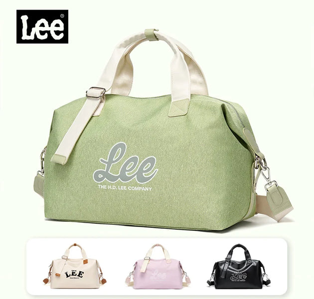 LEE Waterproof Ladies Weekend Travel Bag Women Medium Size Overnight Luggage Duffel Bag High Quality Gym Fitness Handbag School