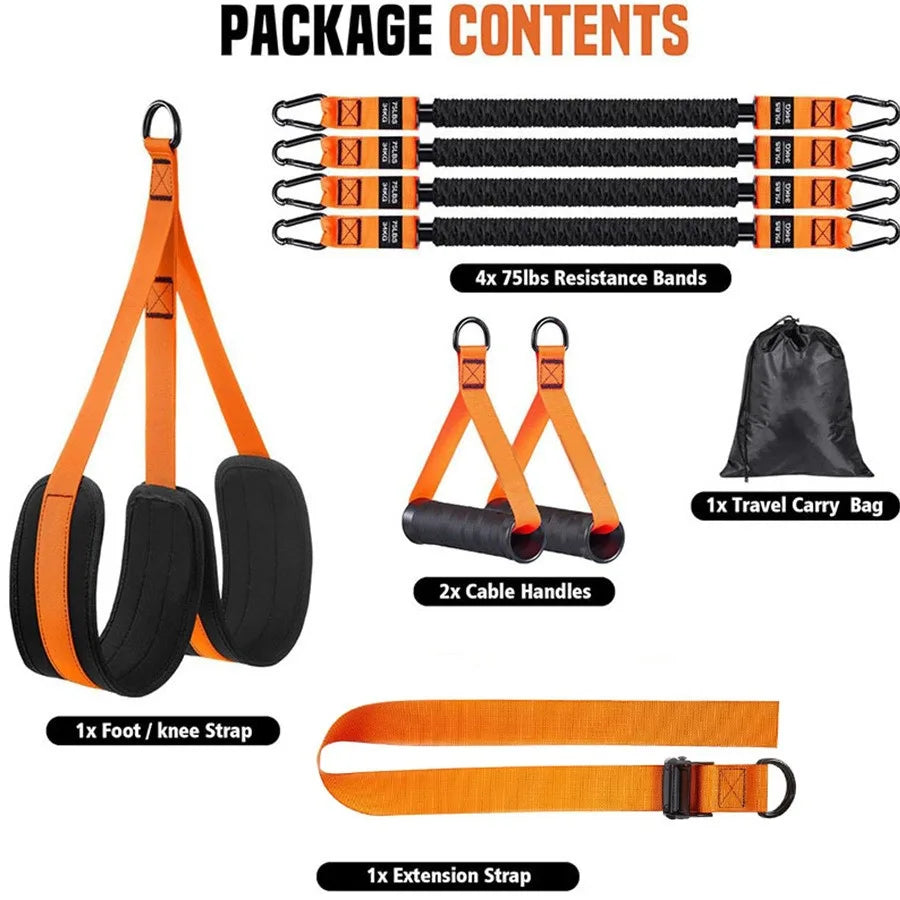 Pull Up Assistance Bands Set Resistance Strap for Pull-ups Assist for Men Women Hanging Training Body Stretching Chin-up Workout