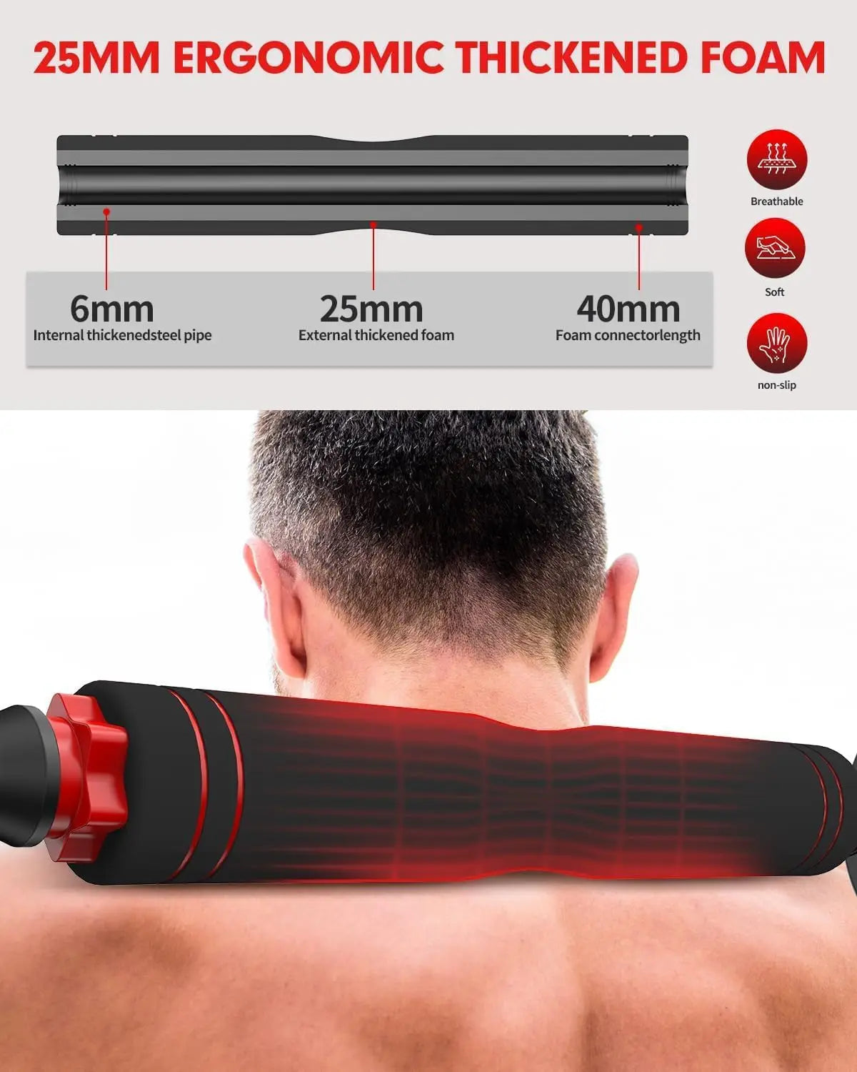 Adjustable 4-in-1 Dumbbell Set 20-90lbs, Home Gym Equipment for Men & Women