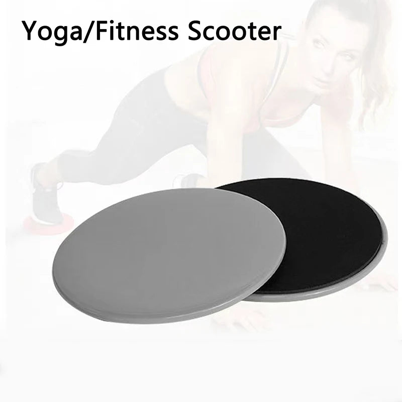 1Pair Abdominal Exercise Sliding Plate Pilates Fitness Core Sliders Yoga Gym Discs Slider Body Muscle Training Equipment