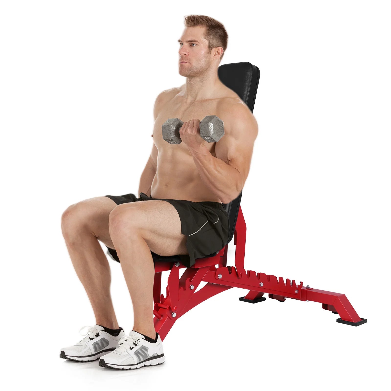 Weight Bench Press Adjustable Workout Benches for Home Gym Dumbbell Exercise 1300 LB Stable Incline Decline Bench for Full Body