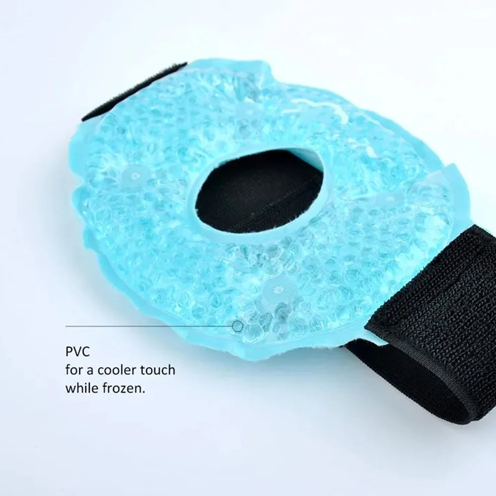 Large Ice Bag Pack: Hot & Cold Therapy for Sports Injuries - Ankle, Head, Shoulder, Leg & Knee Wraps