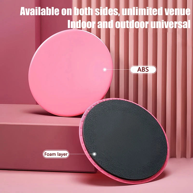 1Pair Abdominal Exercise Sliding Plate Pilates Fitness Core Sliders Yoga Gym Discs Slider Body Muscle Training Equipment