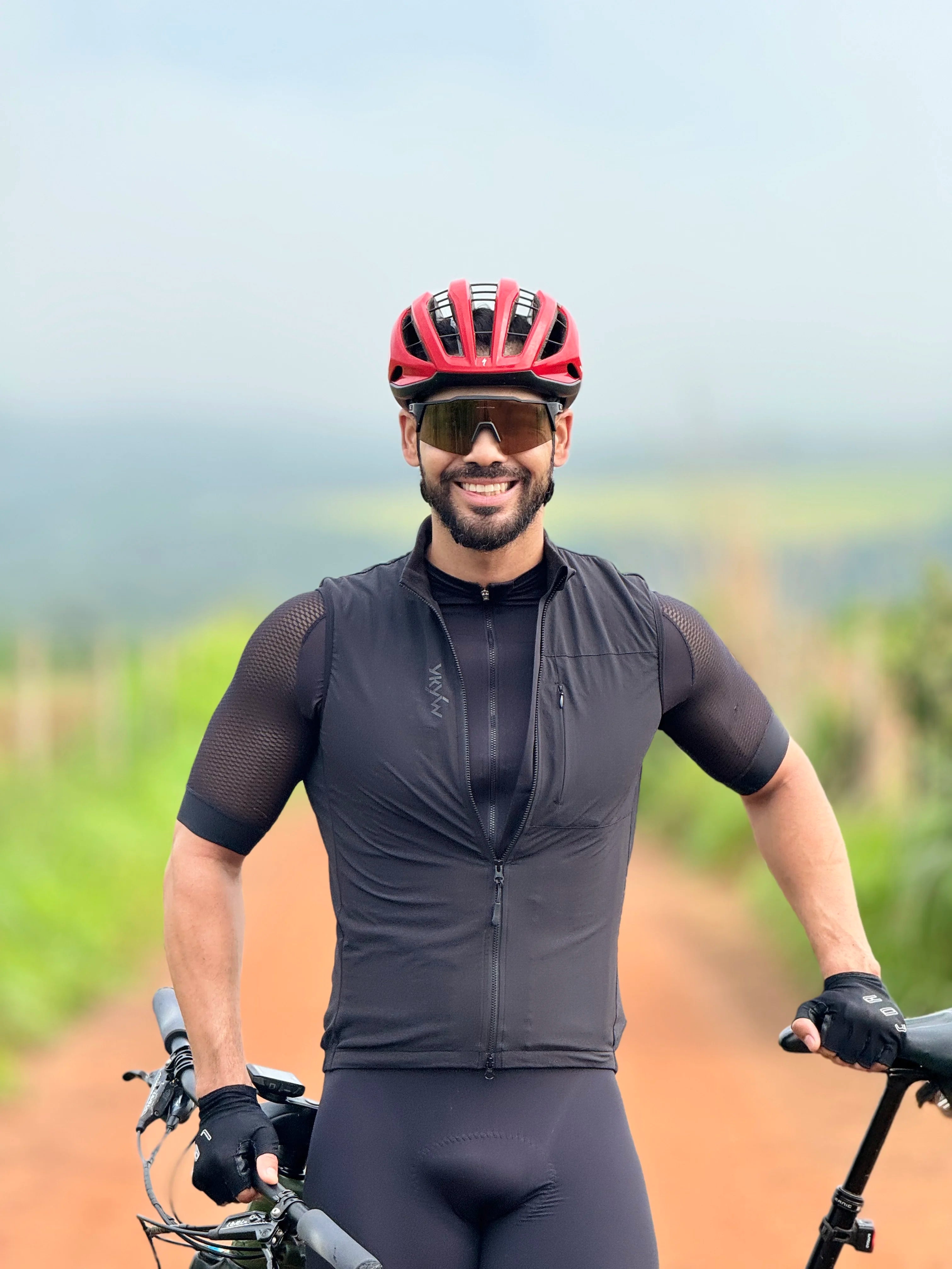 YKYW Cycling Vest Winter Waterproof Fleece Liner Rear Anti-slip Gripper Thermal Windproof Moisture Wicking 4 Pockets 7 color
