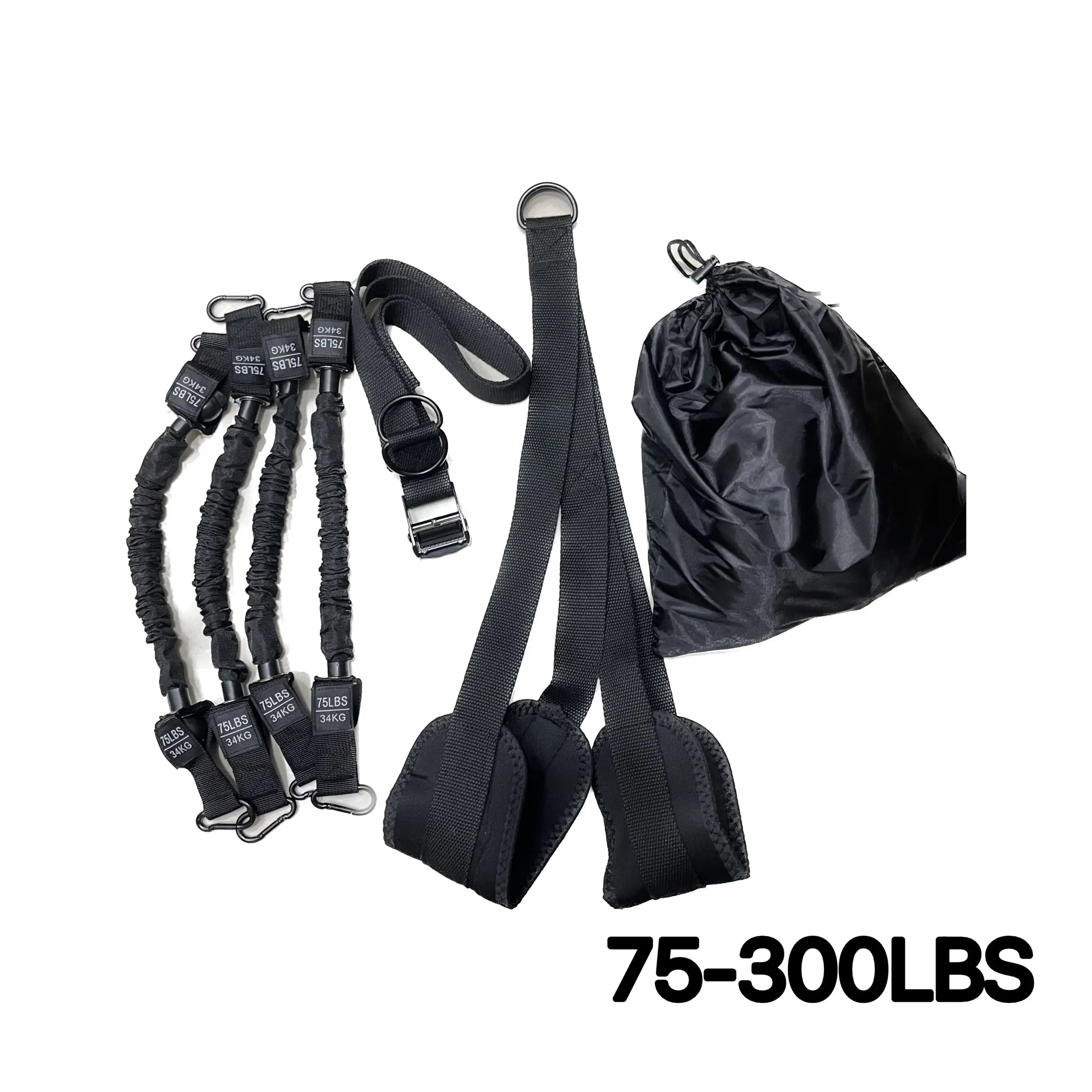 Assisted Belt Pull Up Bands 75-300 LBS  Multifunctional Assist Belt Strength Training Fitness Tools High Intensity Pull Up Band
