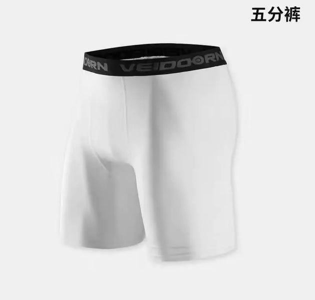 Mens Compression Pants Tights Cool Dry Leggings Sports Baselayer Running Tights Athletic Workout Active Shorts
