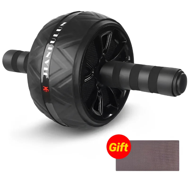 Ab Roller Wheel For Abs Core Workout Non-Slip Home Gym Fitness Equipment Men Women Abdominal Training Exercise