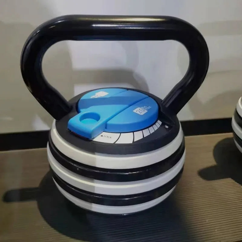 Adjustable Gym Free Weight Kettlebell Set 20 Pounds/40 Pounds Dumbbells