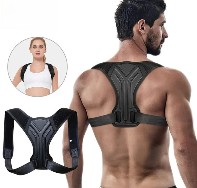 Adjustable Back Shoulder Posture Corrector Belt Clavicle Spine Support Reshape Your Body Home Office Sport Upper Back Neck Brace