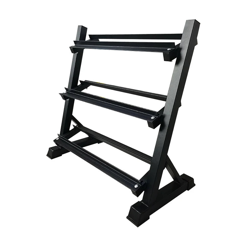 Steel Barbell & Dumbbell Rack Commercial Strength Training Storage