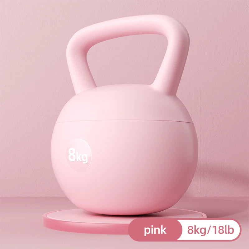 Soft Kettlebells with Impact-Resistant Base Anti-Slip, Wide-Grip Training Kettlebell Sets  for Home Workouts Weightlifting