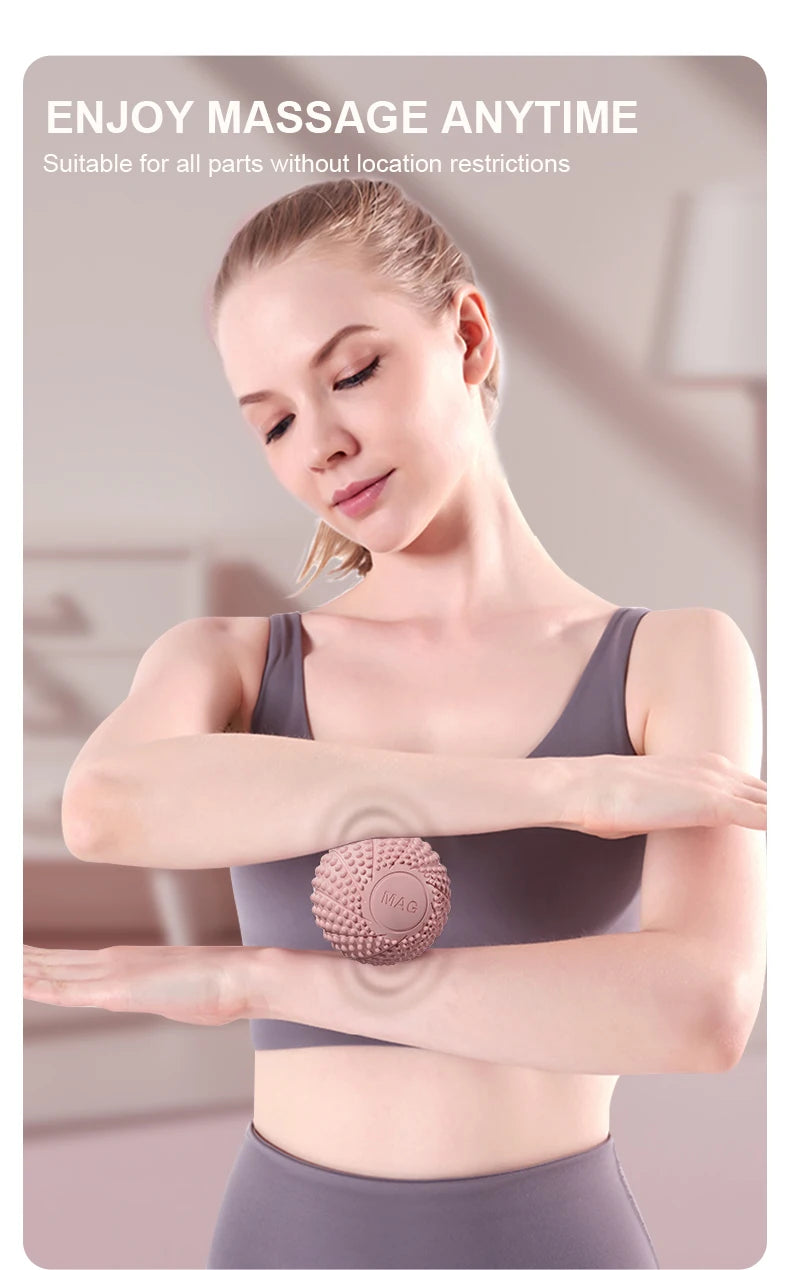 7cm Hand Magnetic Therapy Spiky Hand Foot Massage Ball Relax Body Reduce Pressure Pocket Massager Health Care Tool