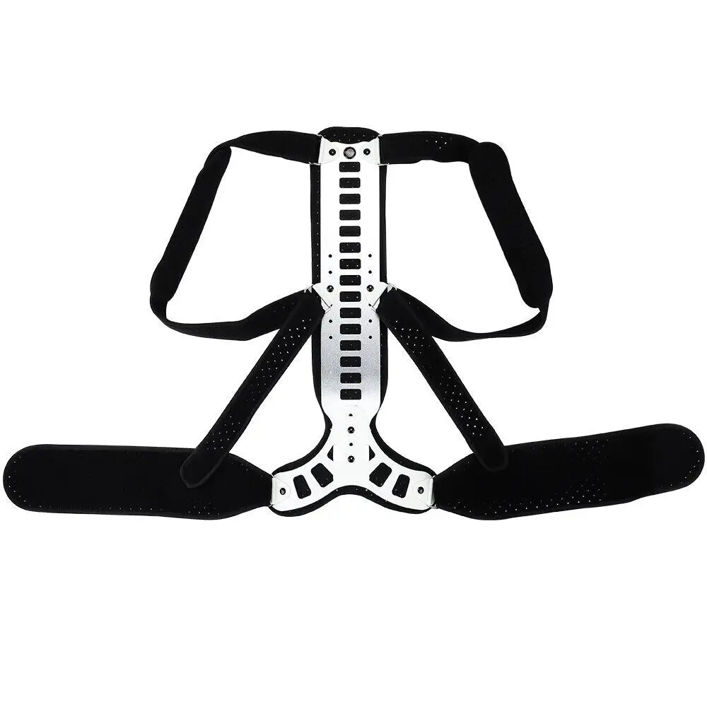 High Quality Aluminum Plate Lumbar Spinal Bad Back Posture Corrector Brace Humpback Orthopedic Strain Pain Relief
