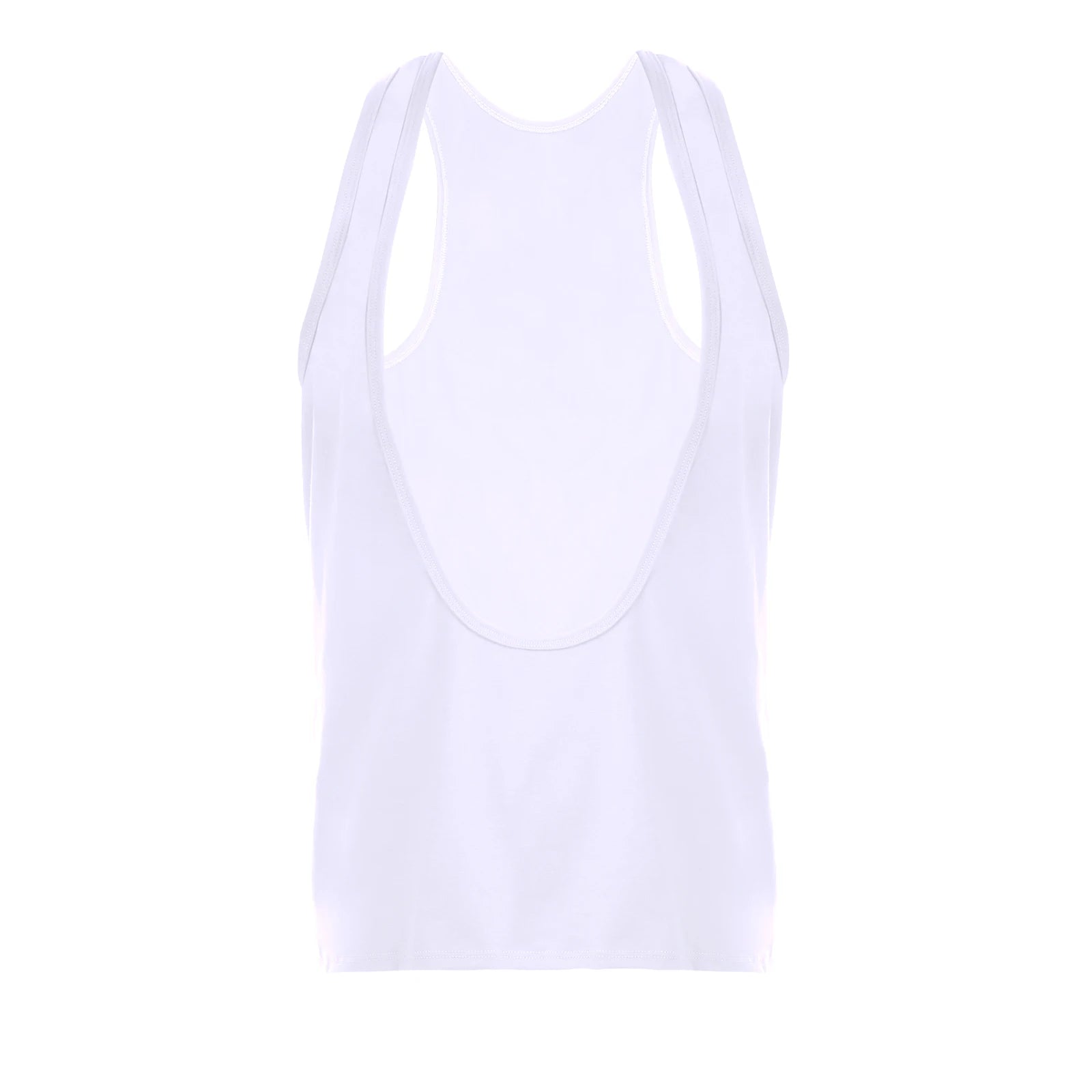 Muscle Tank Vest Men's Sports Sleeveless Shirts Sexy Deep V Neck Loose Summer Vests Solid Color T Shirts Fitness Gmy Tops