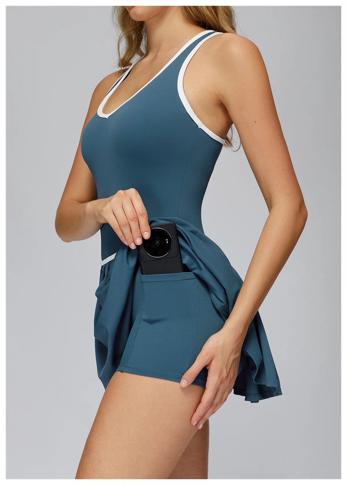 Yoga Jumpsuit Women Set Sexy Anti Glare One-Piece Jumpsuit Dance Ballet Sports Dress Gym Push Up Rompers Running Tennis Sports