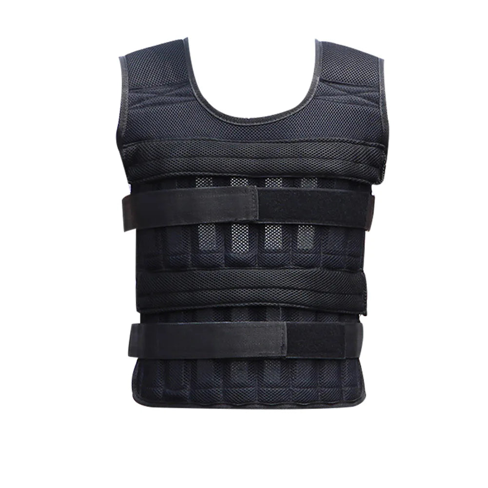 Adjustable 20kg Weight Vest Resistance Fits Men & Women Weight Training Vest Comfortable Strength Training Running Fitness