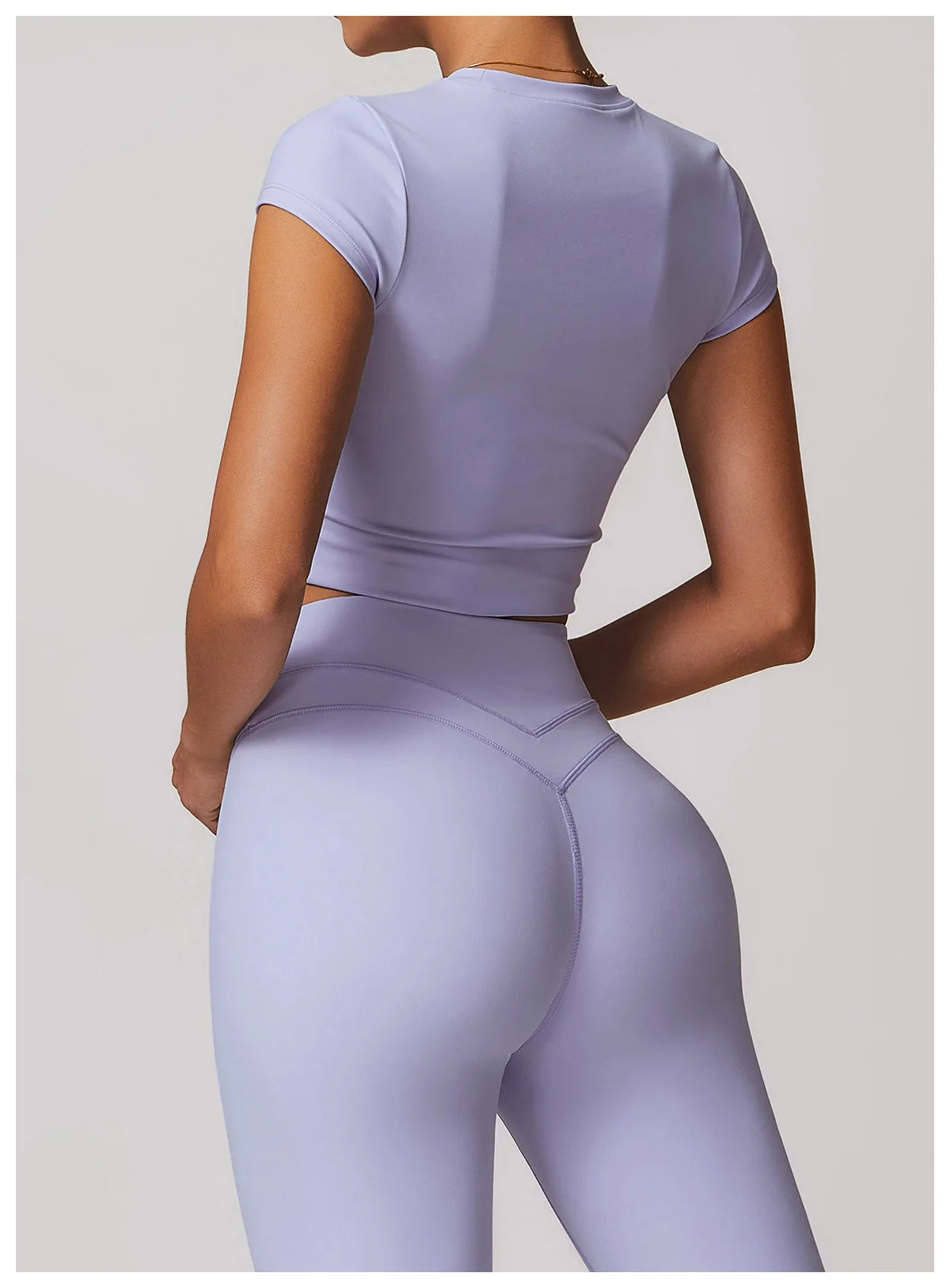 JUREN Women Clothes Yoga Top Sport T Shirt Fitness Clothes Short Sleeve Yoga Shirt Gym Top Workout Running Active Wear Sport Top