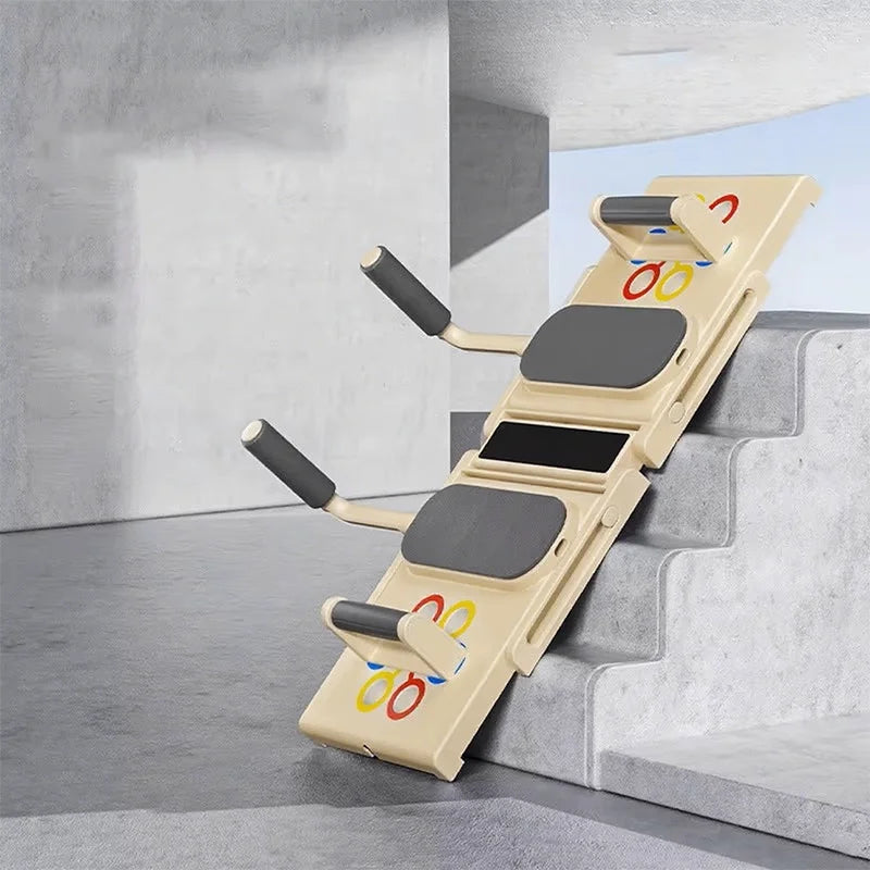 Portable Multifunctional Push-up Board Set With Handles Foldable Fitness Equipment For Chest Abdomen Arms And Back Training