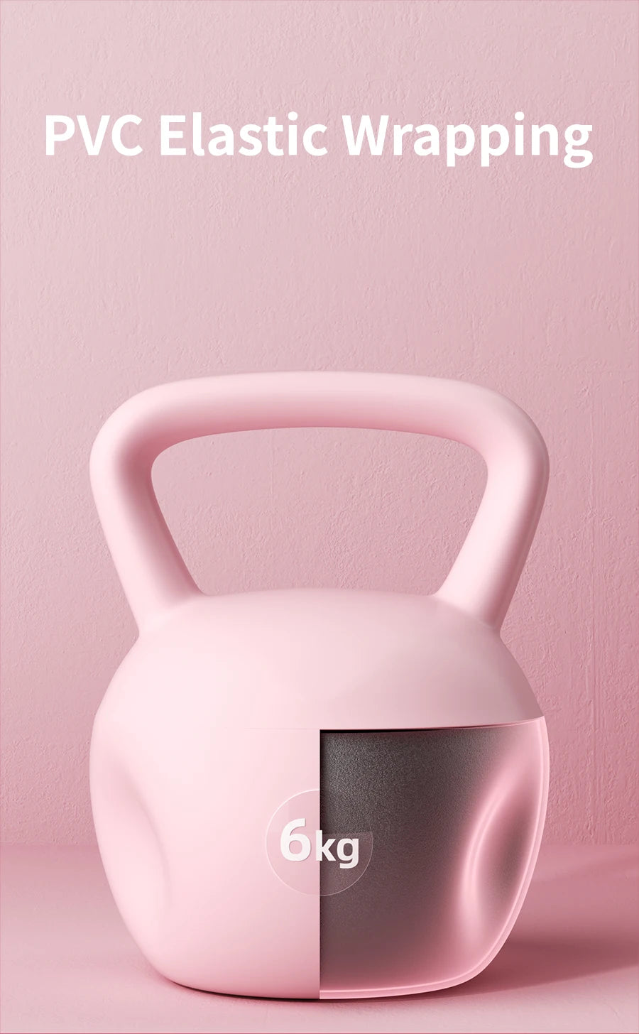 Soft Kettlebells with Impact-Resistant Base Anti-Slip, Wide-Grip Training Kettlebell Sets  for Home Workouts Weightlifting