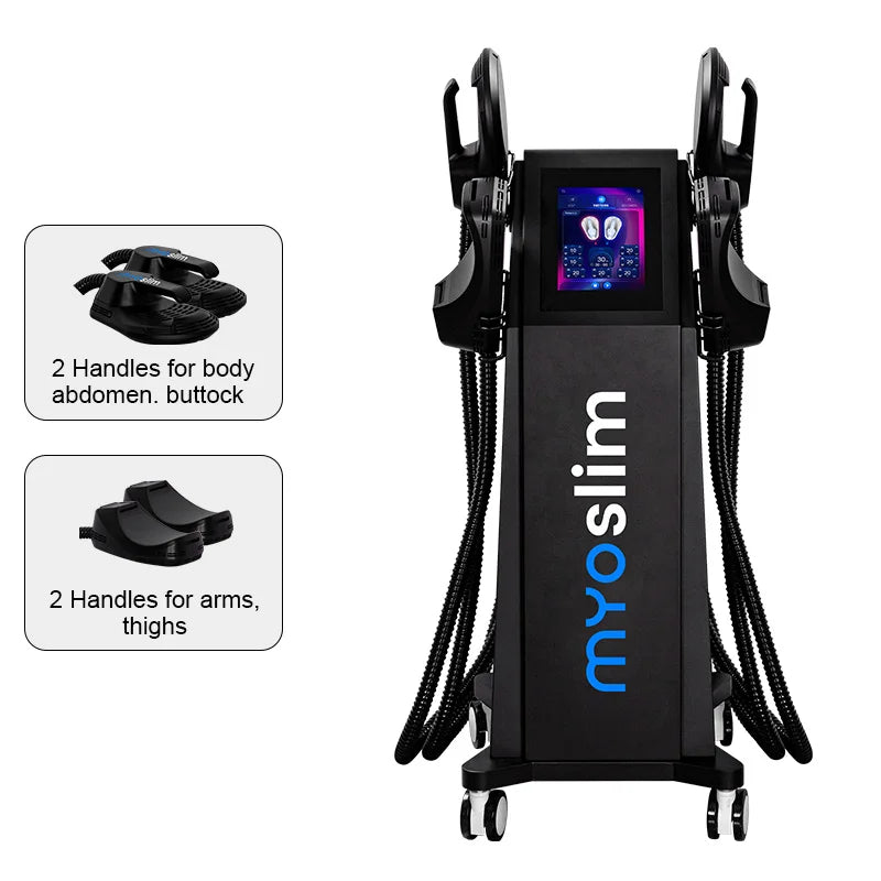 EMS Body Shaping Muscle Stimulation Shaping Machine NEO RF Shaping Therapy Device 6500W Shaping Fat Reduction Electromagnetic