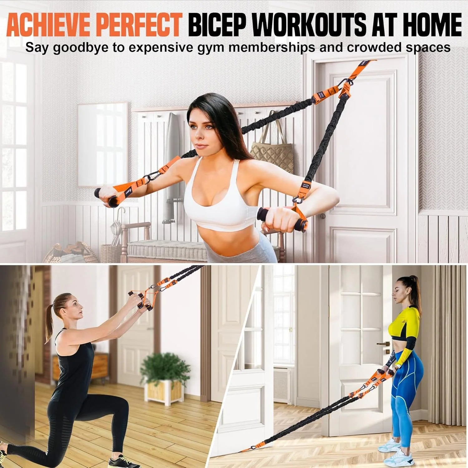Pull Up Assistance Bands Set Resistance Strap for Pull-ups Assist for Men Women Hanging Training Body Stretching Chin-up Workout