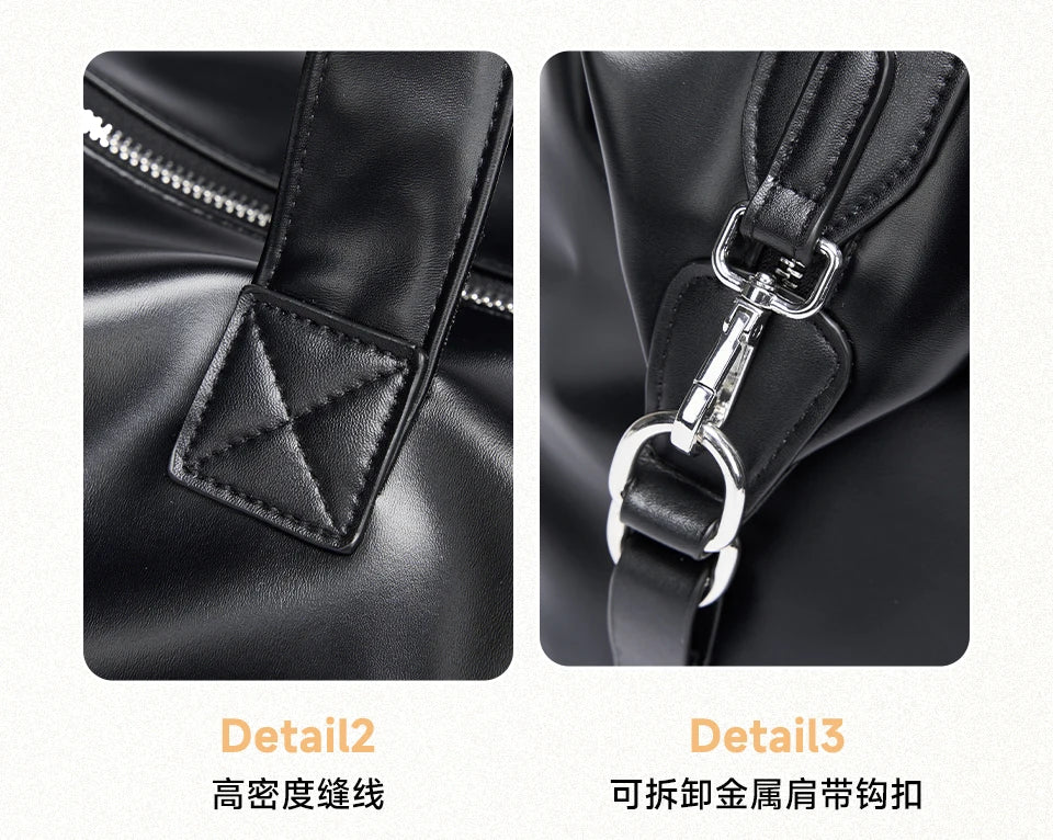 LEE Waterproof Ladies Weekend Travel Bag Women Medium Size Overnight Luggage Duffel Bag High Quality Gym Fitness Handbag School