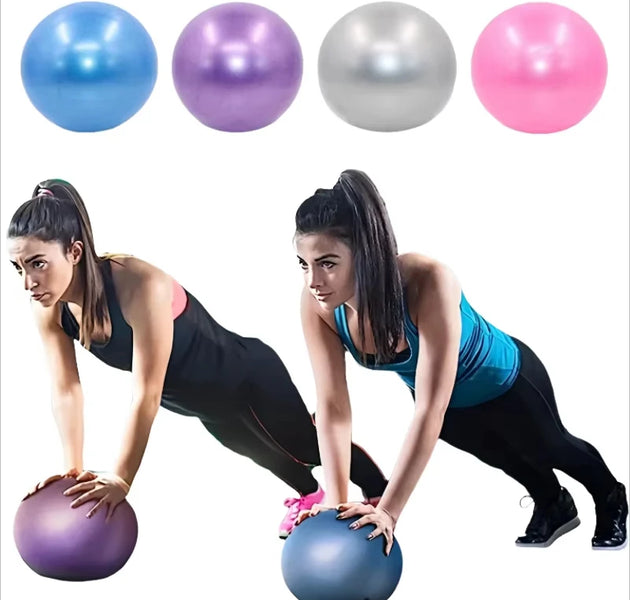 Yoga Pilates Explosion-Proof Ball Exercise Gymnastic Fitness Balance Gym Core Indoor Training Mini Balls Small Therapy Improves