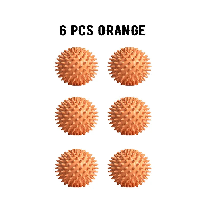 2/4/6Pcs Sport Massage Ball Massager Spiky Deep Tissue Trigger Point Muscle Recovery Pain Relief Durable Hedgehog