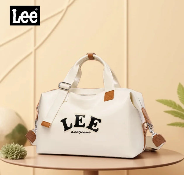 LEE Waterproof Ladies Weekend Travel Bag Women Medium Size Overnight Luggage Duffel Bag High Quality Gym Fitness Handbag School