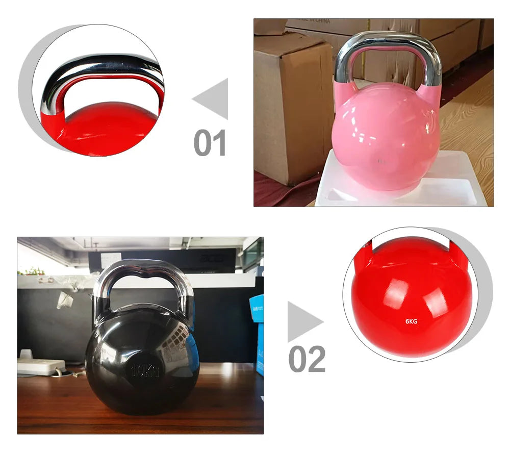 Custom Kettlebells in Various Colors for Professional Training & Competition  Weightspromote sales