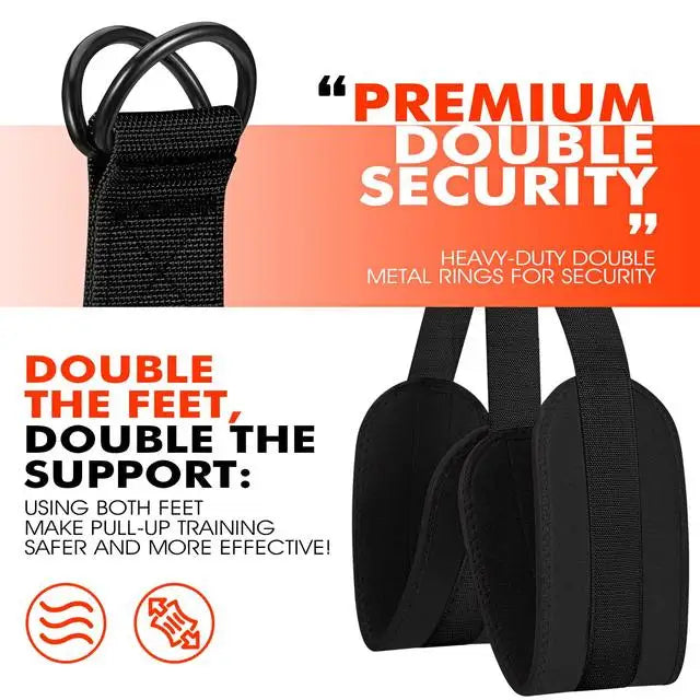 Assisted Belt Pull Up Bands 75-300 LBS  Multifunctional Assist Belt Strength Training Fitness Tools High Intensity Pull Up Band