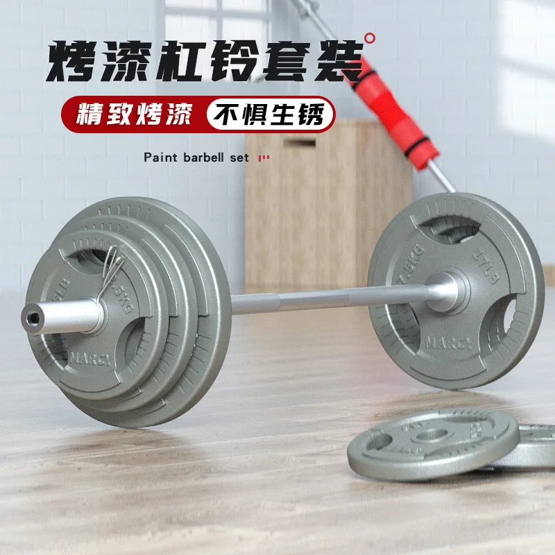 Competition Plates Gym Home Fitness Weights Dumbbell Barbell 50kg 60kg 80kg Cast Lron Weight Plates Set