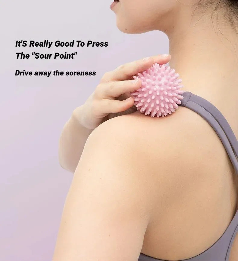 2/4/6Pcs Sport Massage Ball Massager Spiky Deep Tissue Trigger Point Muscle Recovery Pain Relief Durable Hedgehog