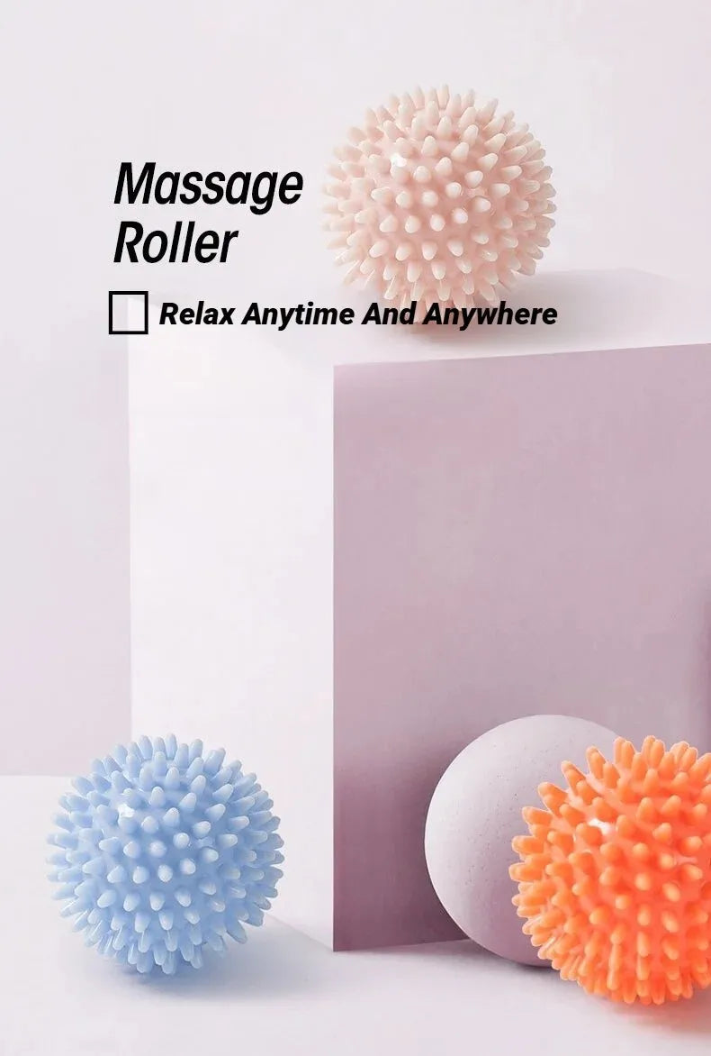 2/4/6Pcs Sport Massage Ball Massager Spiky Deep Tissue Trigger Point Muscle Recovery Pain Relief Durable Hedgehog