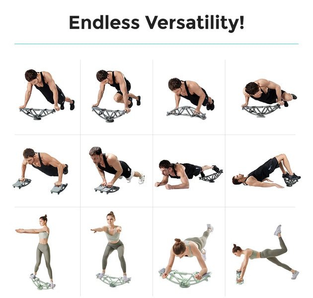 Innstar Multifunctional Support Pectoral Muscle Training Pushup Board Push-ups Stand Bar Push up Board