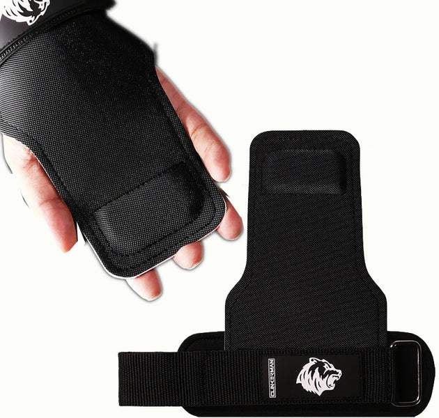 PVC Gym Gloves Grips Weight Lifting Gloves Wrist Straps Weight Power Belt Lifting Pads Deadlift Fitness Palm Protection Training