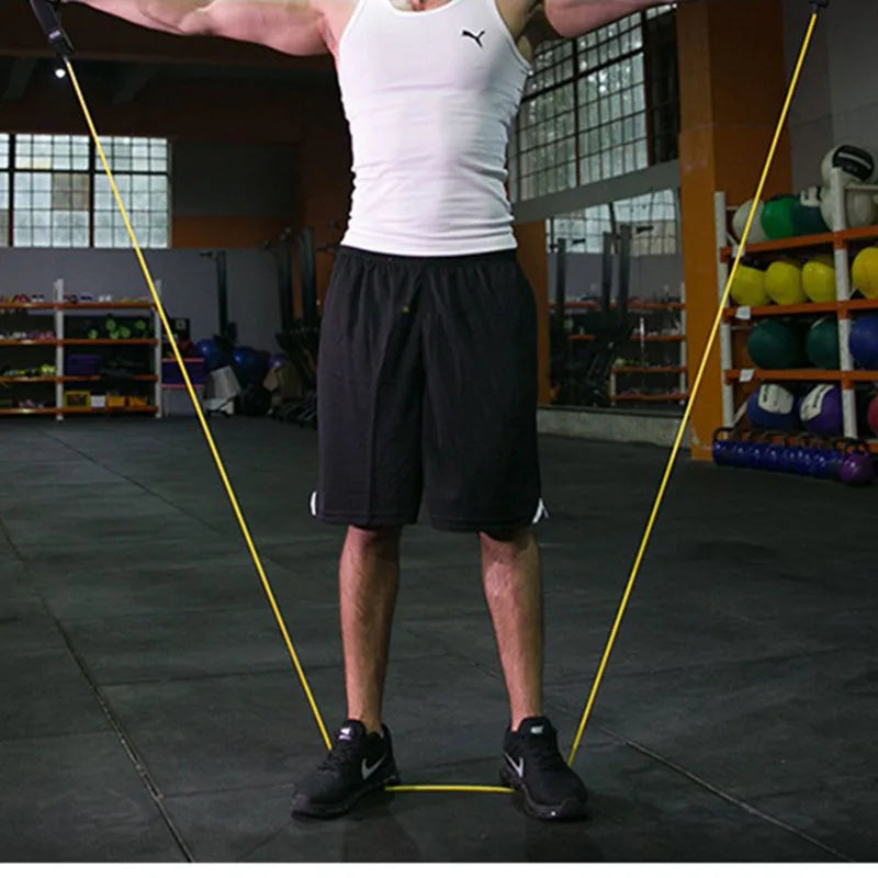 Resistance Bands With Handles, Exercise Bands, Workout Bands With Handles For Men Women, Strength Training Equipment At Home