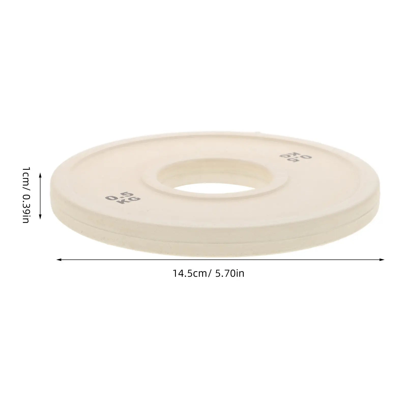 Rubber Bumper Plate Durable Weight Lifting Plates for Barbell Weights Easy to Store Transport Practical Bumper Plates