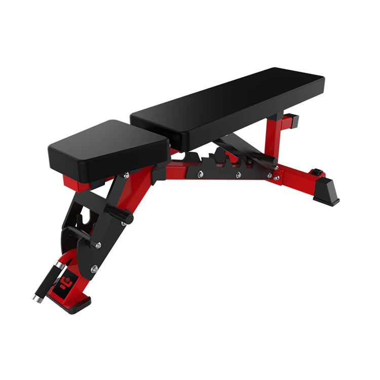 Commercial Stainless Steel Adjustable Weight Dumbbell Bench for Back & Triceps Training-Universal Gym Equipment