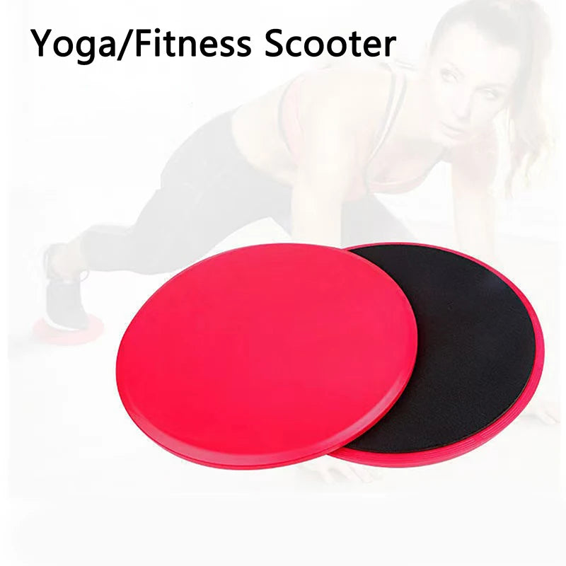 1Pair Abdominal Exercise Sliding Plate Pilates Fitness Core Sliders Yoga Gym Discs Slider Body Muscle Training Equipment
