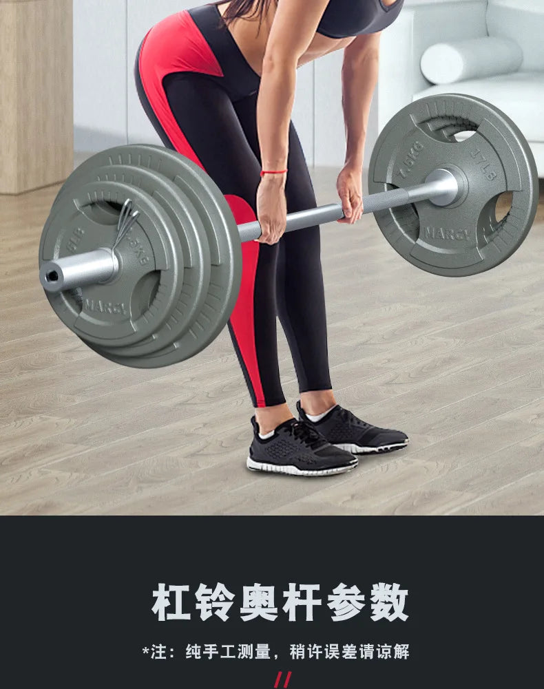Competition Plates Gym Home Fitness Weights Dumbbell Barbell 50kg 60kg 80kg Cast Lron Weight Plates Set