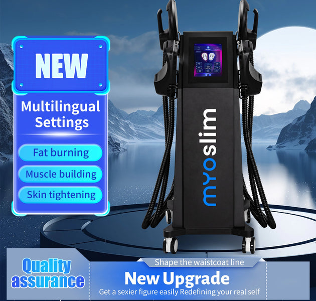 EMS Body Shaping Muscle Stimulation Shaping Machine NEO RF Shaping Therapy Device 6500W Shaping Fat Reduction Electromagnetic