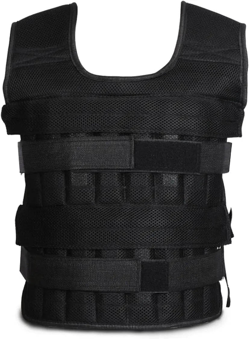 Adjustable 20kg Weight Vest Resistance Fits Men & Women Weight Training Vest Comfortable Strength Training Running Fitness