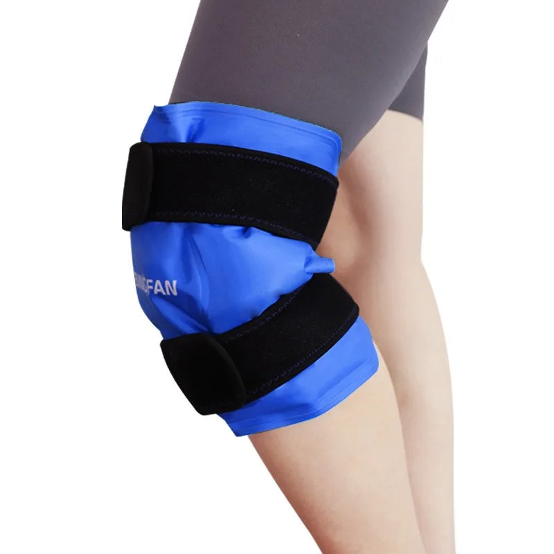 Ice Pack Knee Pain Relief Reusable Gel Ice Wrap Leg Injuries Swelling Knee Replacement Surgery Cold Compress Tool