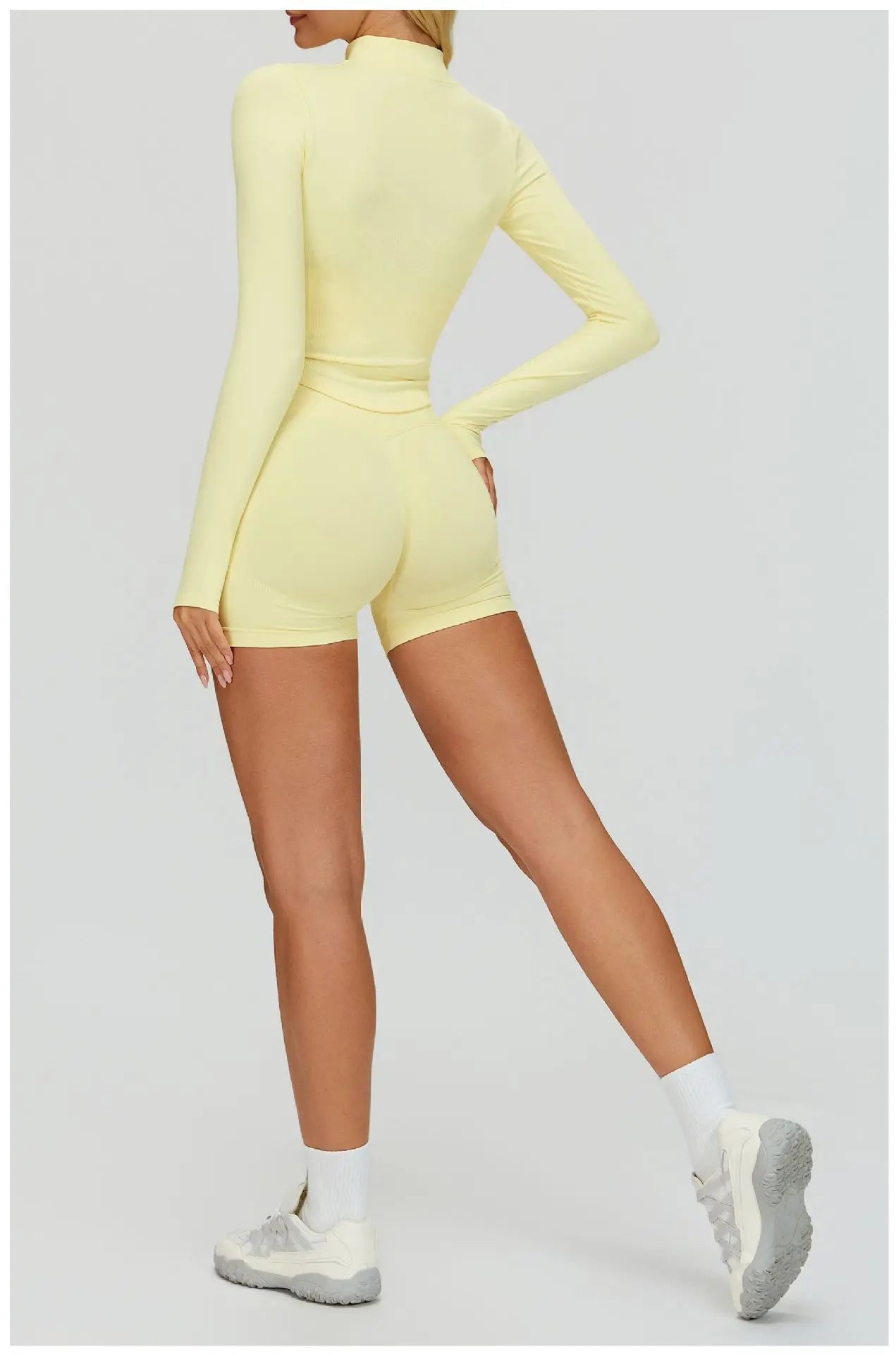 2/3PCS Seamless Yoga Set Gym Workout Suits Athletic Wear Women Legging Fitness Bra Crop Top Long Sleeve Sports Suits Sportswear