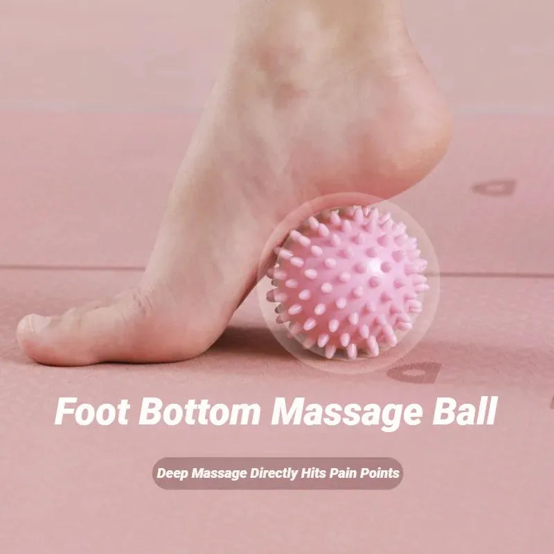 2/4/6Pcs Sport Massage Ball Massager Spiky Deep Tissue Trigger Point Muscle Recovery Pain Relief Durable Hedgehog