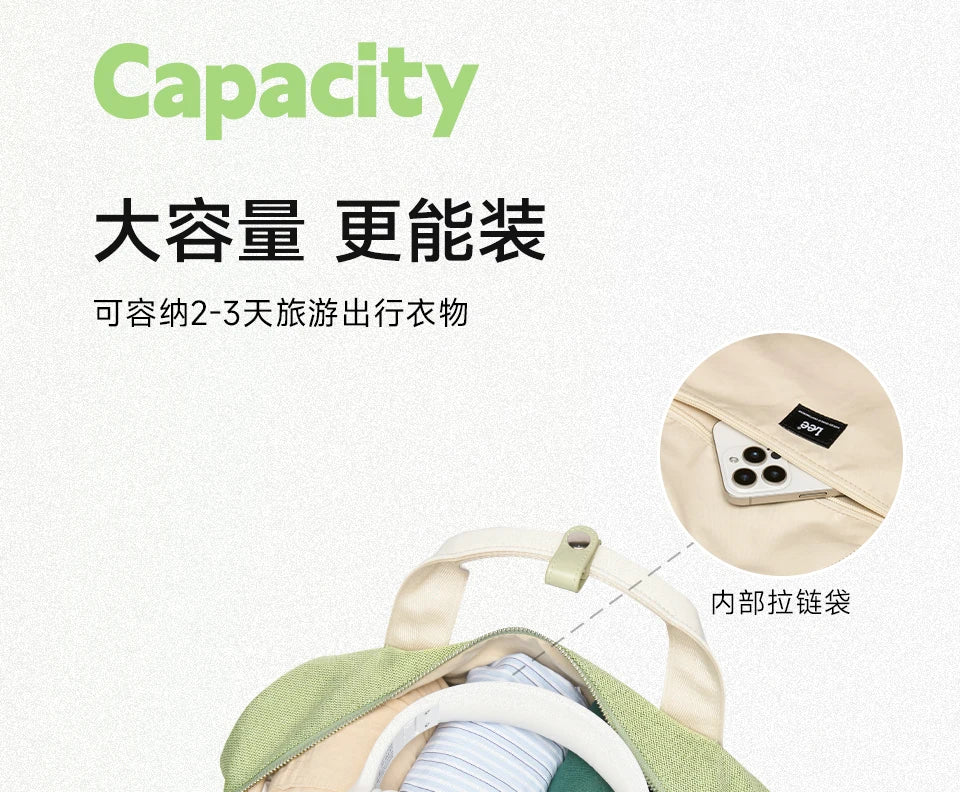 LEE Waterproof Ladies Weekend Travel Bag Women Medium Size Overnight Luggage Duffel Bag High Quality Gym Fitness Handbag School
