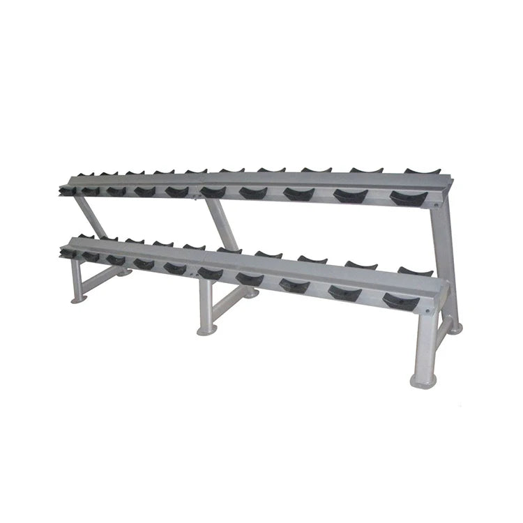 Steel Barbell & Dumbbell Rack Commercial Strength Training Storage